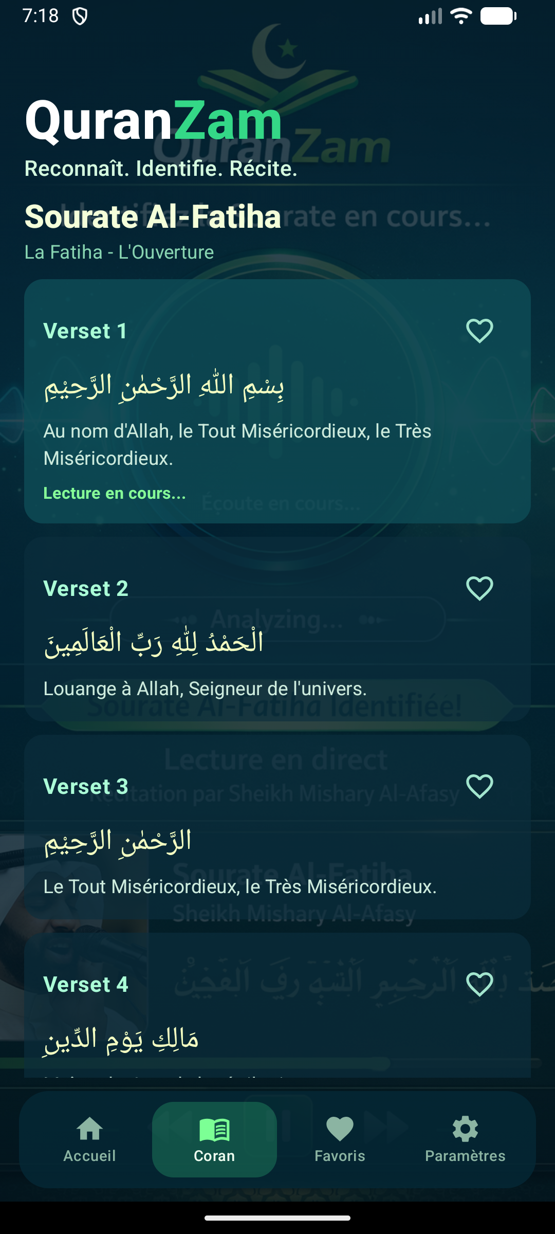 Aperçu Nuraliman Coran